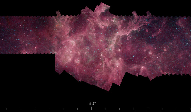 NASA captures over half the galaxy's stars in new infrared panorama