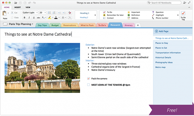 Microsoft's OneNote goes completely free, launches for Macs