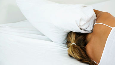Woman in Bed