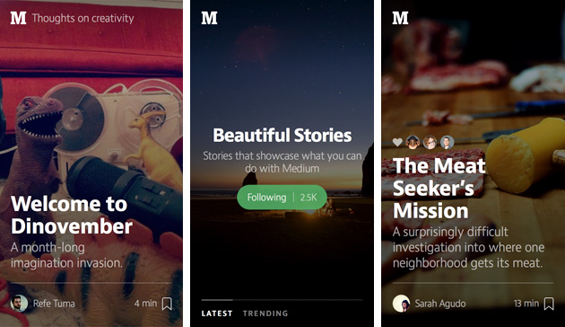 Medium's new iPhone app helps you read (but not write) long articles