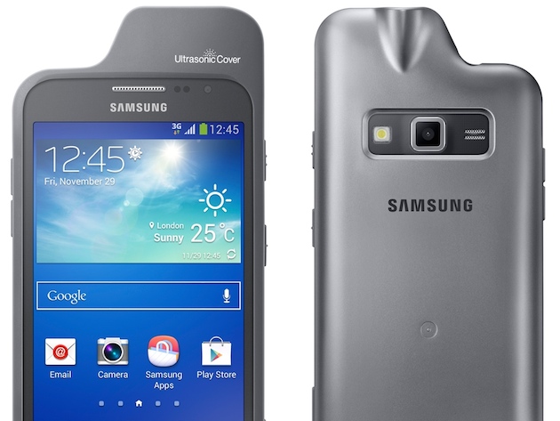 Samsung's new smartphone case uses ultrasound to detect people and objects