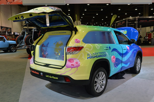 Spongebob squarepants toyota highlander