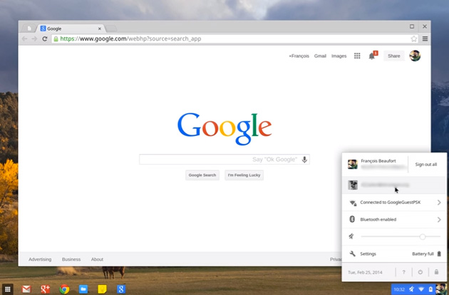 Chrome OS may soon let you run multiple profiles at once