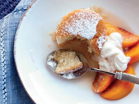 Peach Shortcake with Vanilla Whipped Cream
