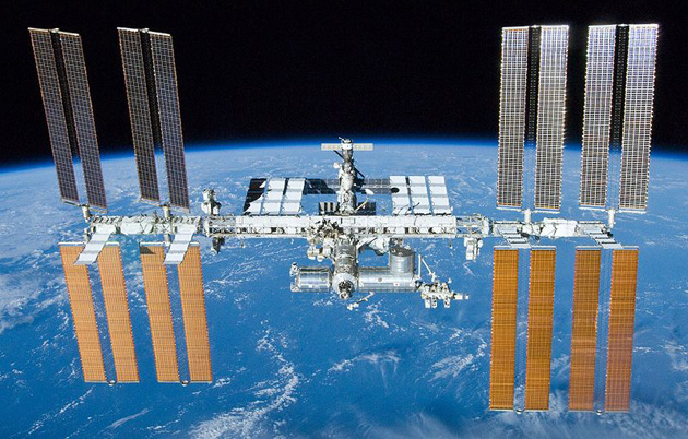 International Space Station viewed from Atlantis