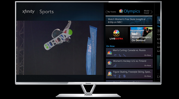 NBC Sports Live Extra on Comcast X1