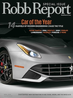 2014 Robb Report Car of the Year