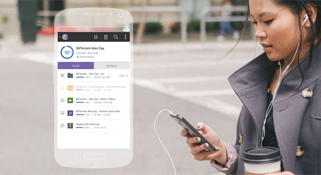 BitTorrent Android app 2.0