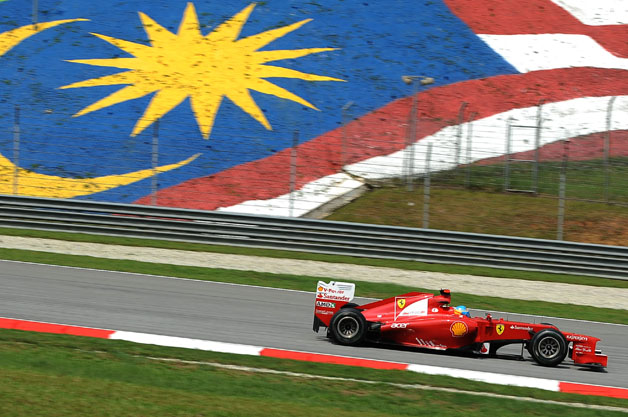 Ferrari at Malaysian Grand Prix