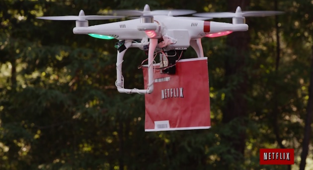 Netflix mocks Amazon Prime Air with hilarious 'Drone 2 Home' video