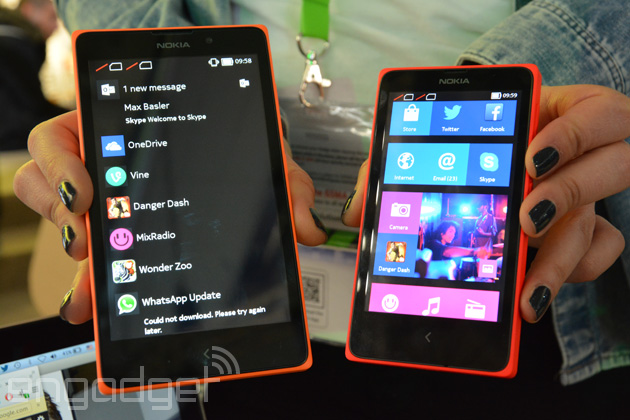 Hands-on with Nokia's X family of Android smartphones (video)