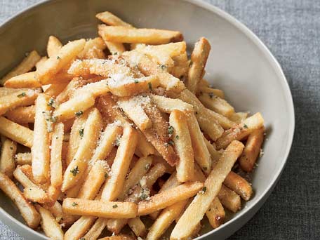 Oven Fries with Herbs and Pecorino