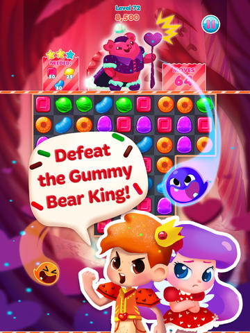 How do I collect keys in Candy Blast Mania: Valentine?