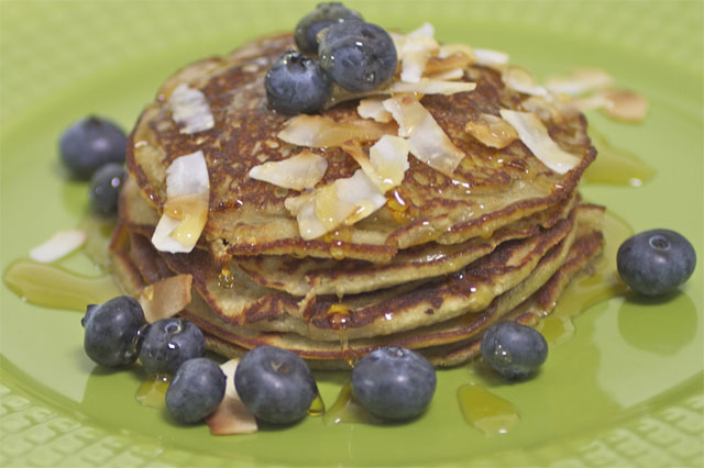 pancakes using and banana Parentdish  to to how pancake banana UK pancakes make How   make coconut mix