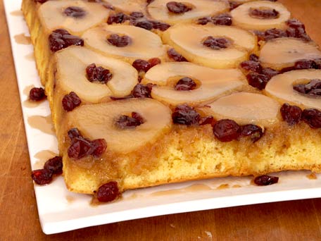 Pear Upside-Down Cake