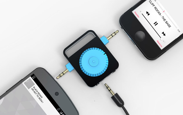photo of Openmix: a tiny mobile accessory that lets you play pretend DJ image