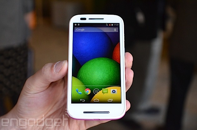 Motorola launches the $129 Moto E, a durable and affordable Android smartphone