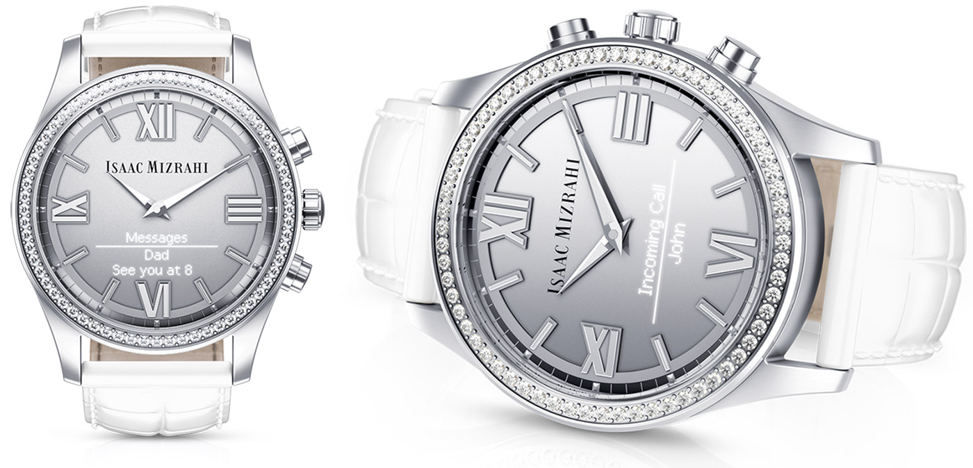 HP&#039;s smartwatch has Swarovski crystals and a see-through screen