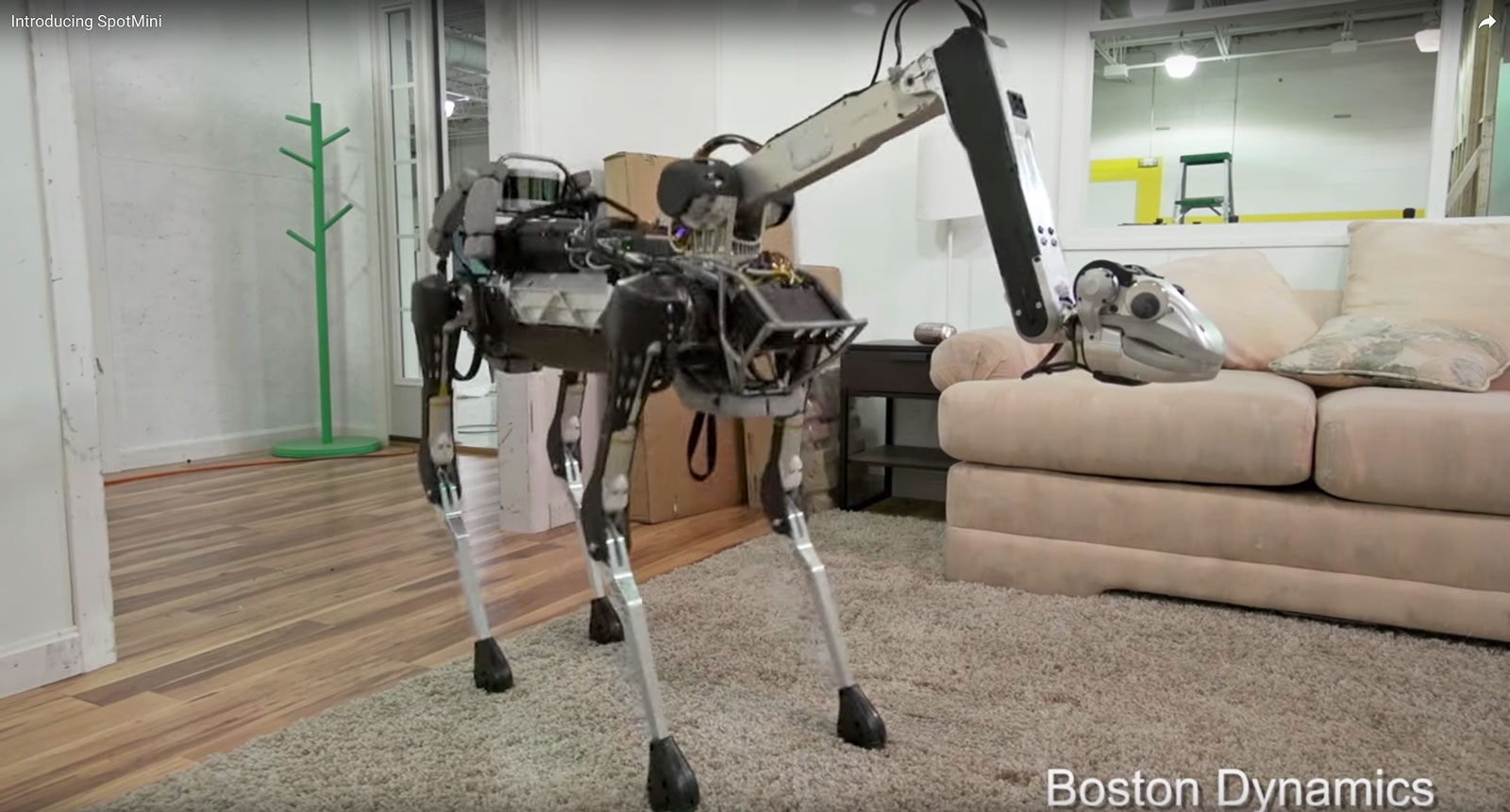Boston Dynamics made a robot dog that can do your dishes