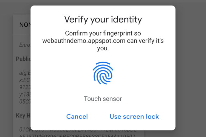 photo of Chrome gains fingerprint authentication on Android and Mac image