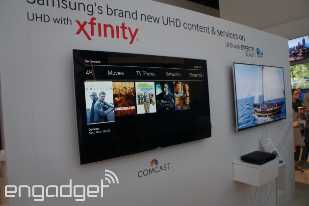 photo of Comcast's Ultra HD app launches today -- but only on Samsung TVs image