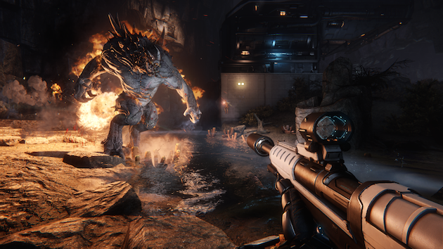 'Evolve' simplifies the hunt with free deathmatch arena mode