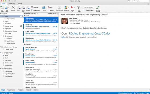 photo of Outlook for Mac gets a facelift, Office for Mac refresh in 2015 image
