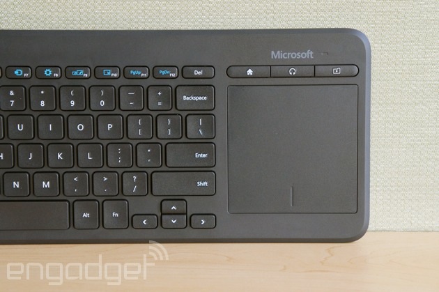 Microsoft's new keyboard is meant to be used with Smart TVs