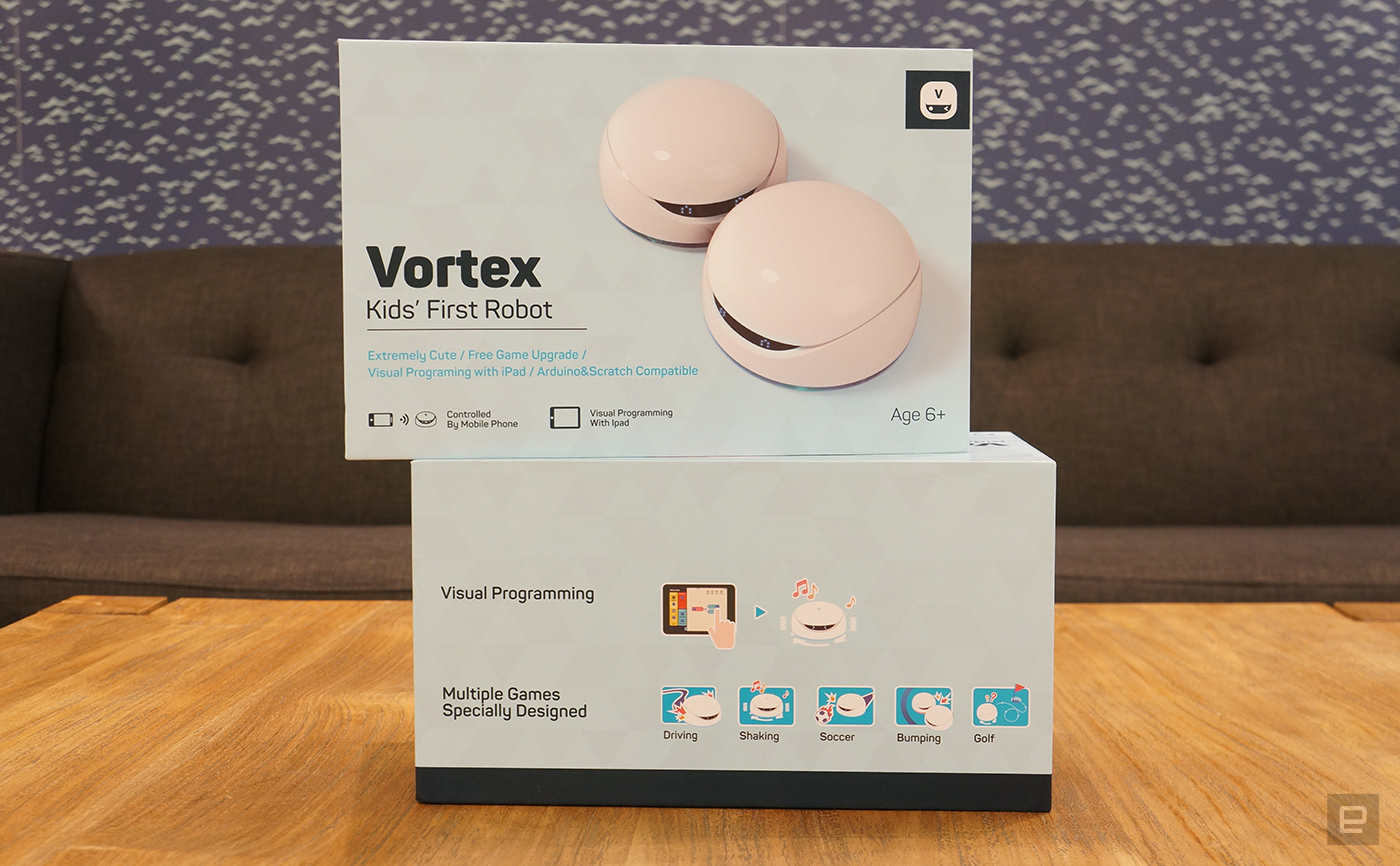 Engadget giveaway: win a pair of Vortex robots courtesy of DFRobot!