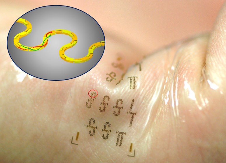 Researchers create high-speed electronics for your skin