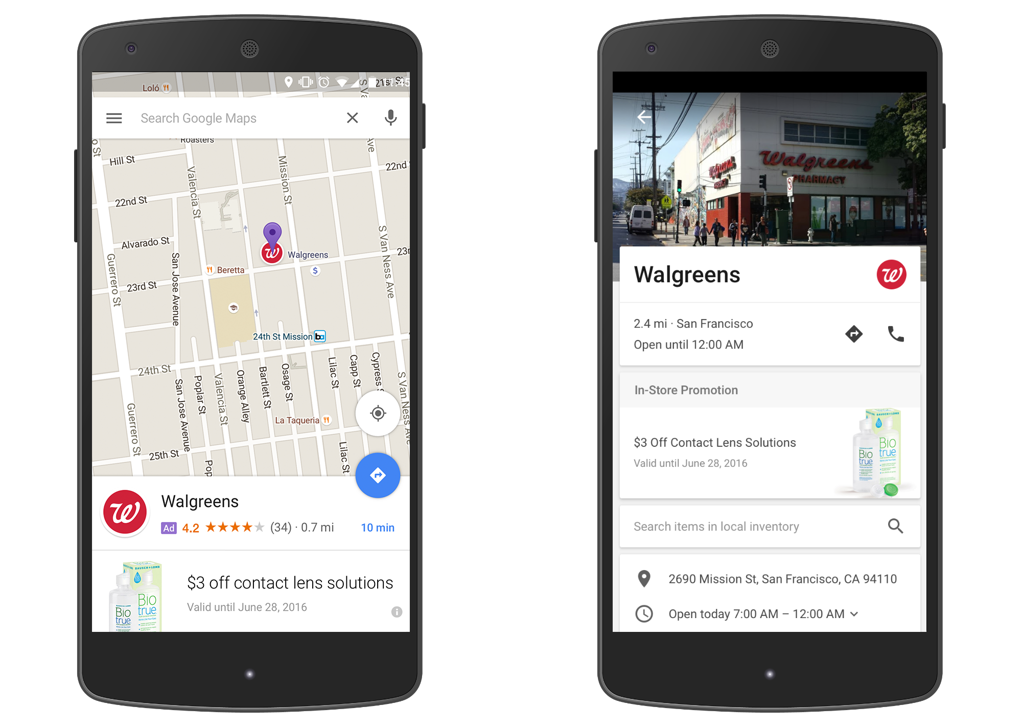 New Google Maps ads will drop branded pins on your search results