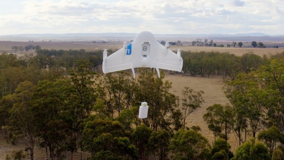 Google shows off 'Project Wing' delivery drones