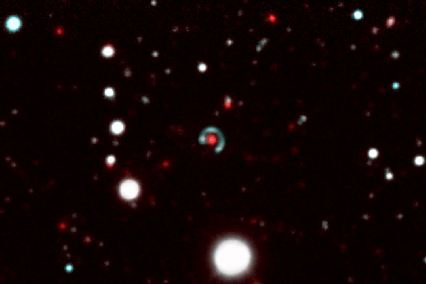 Rare galactic alignment produces beautiful light &#039;ring&#039;