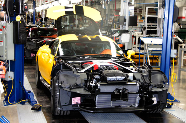 Viper assembly line at Conner Avenue