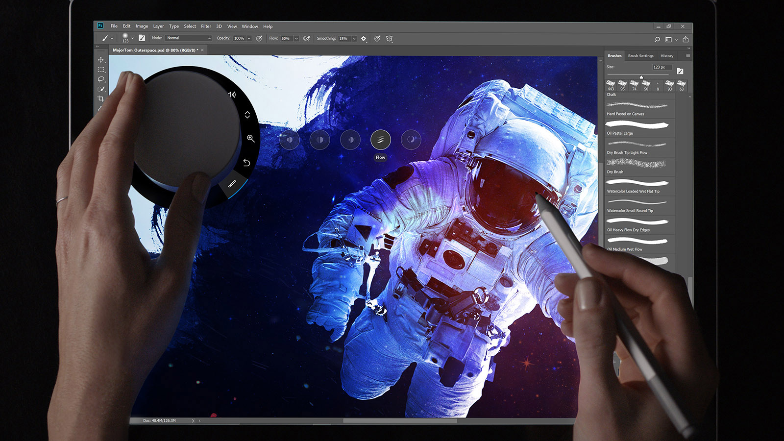 photo of Adobe Photoshop adds support for Microsoft's Surface Dial image