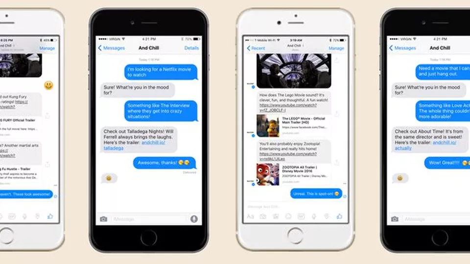 Get your next movie recommendation from a Facebook bot