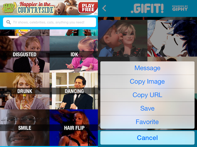 photo of Gifit puts a library of GIFs in your pocket without taking up space image