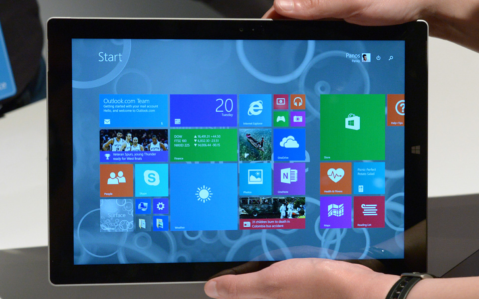 Hands-on with Microsoft's Surface Pro 3
