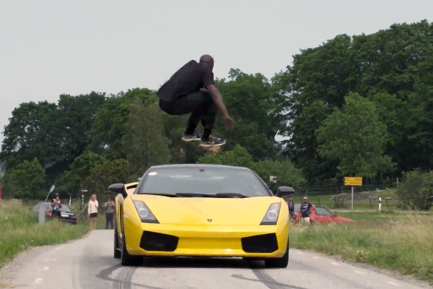 Lamborghini Gallardo Jump