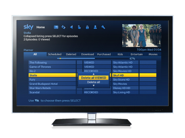 photo of Sky+ update makes it easier to manage your TV recordings image