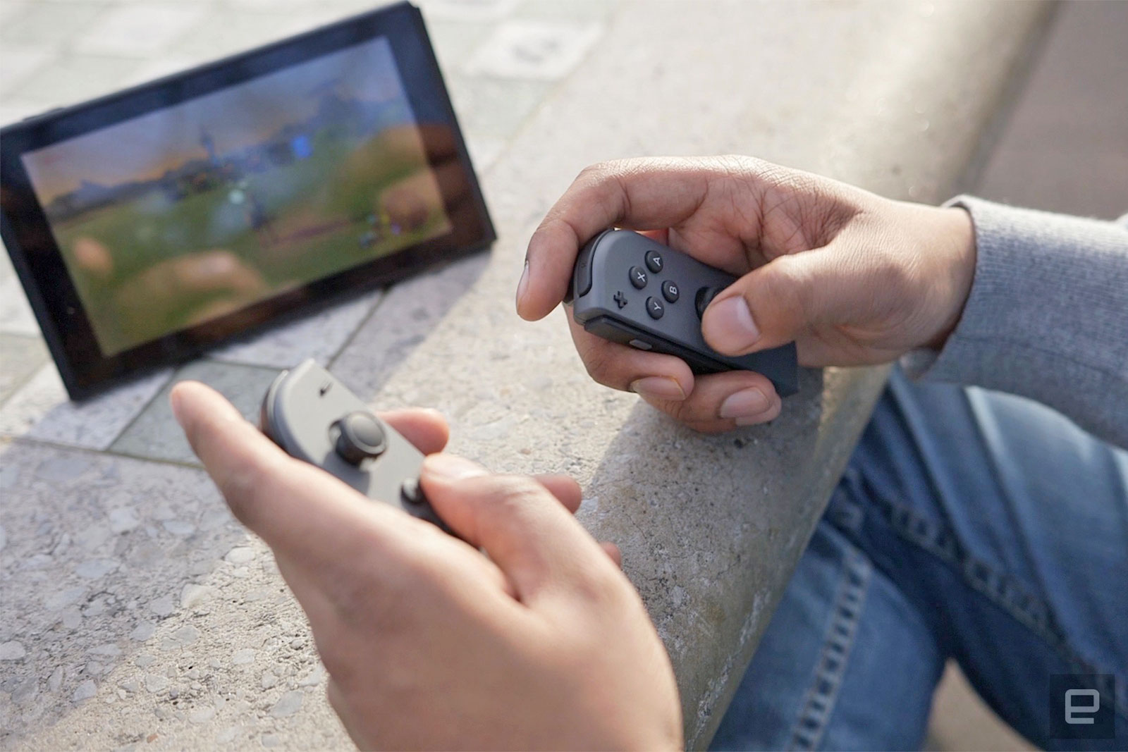 photo of Nintendo is really excited about the Switch's detachable gamepads image
