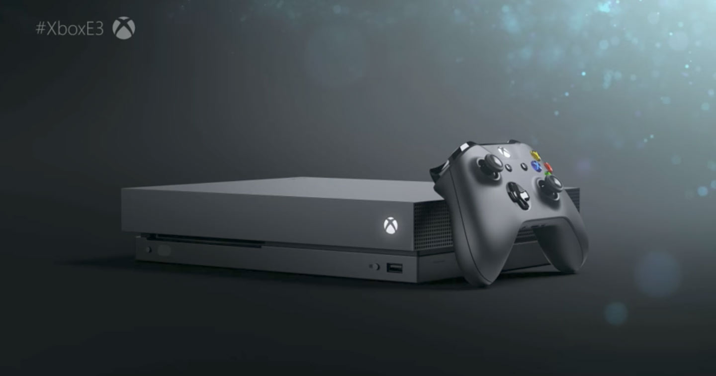 Microsoft unveils the Xbox One X, the most powerful console ever
