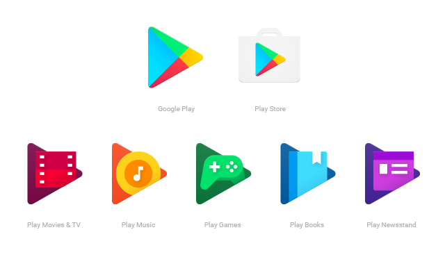 Google Play apps are getting more unified logo designs