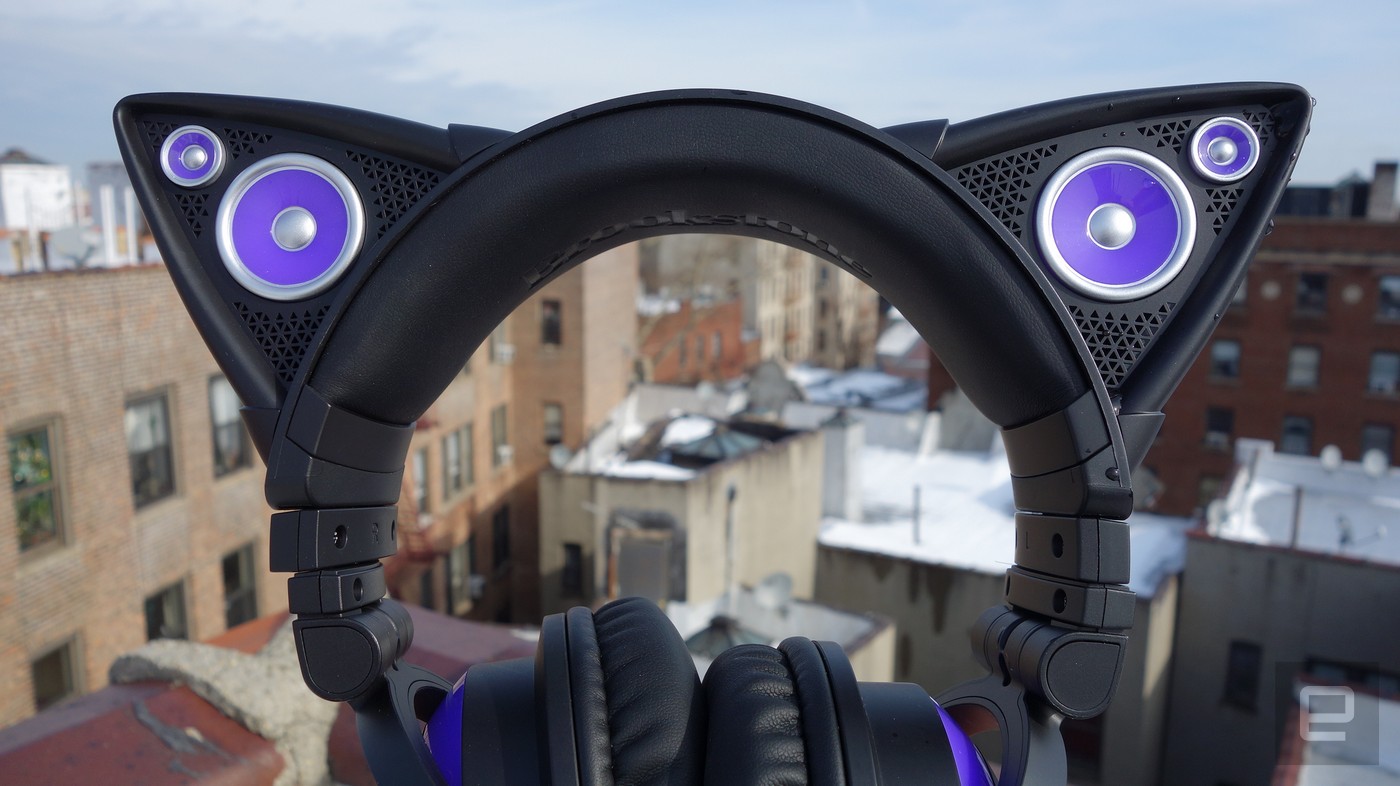 photo of Axent Wear's cat ear headphones are the stuff of anime dreams image