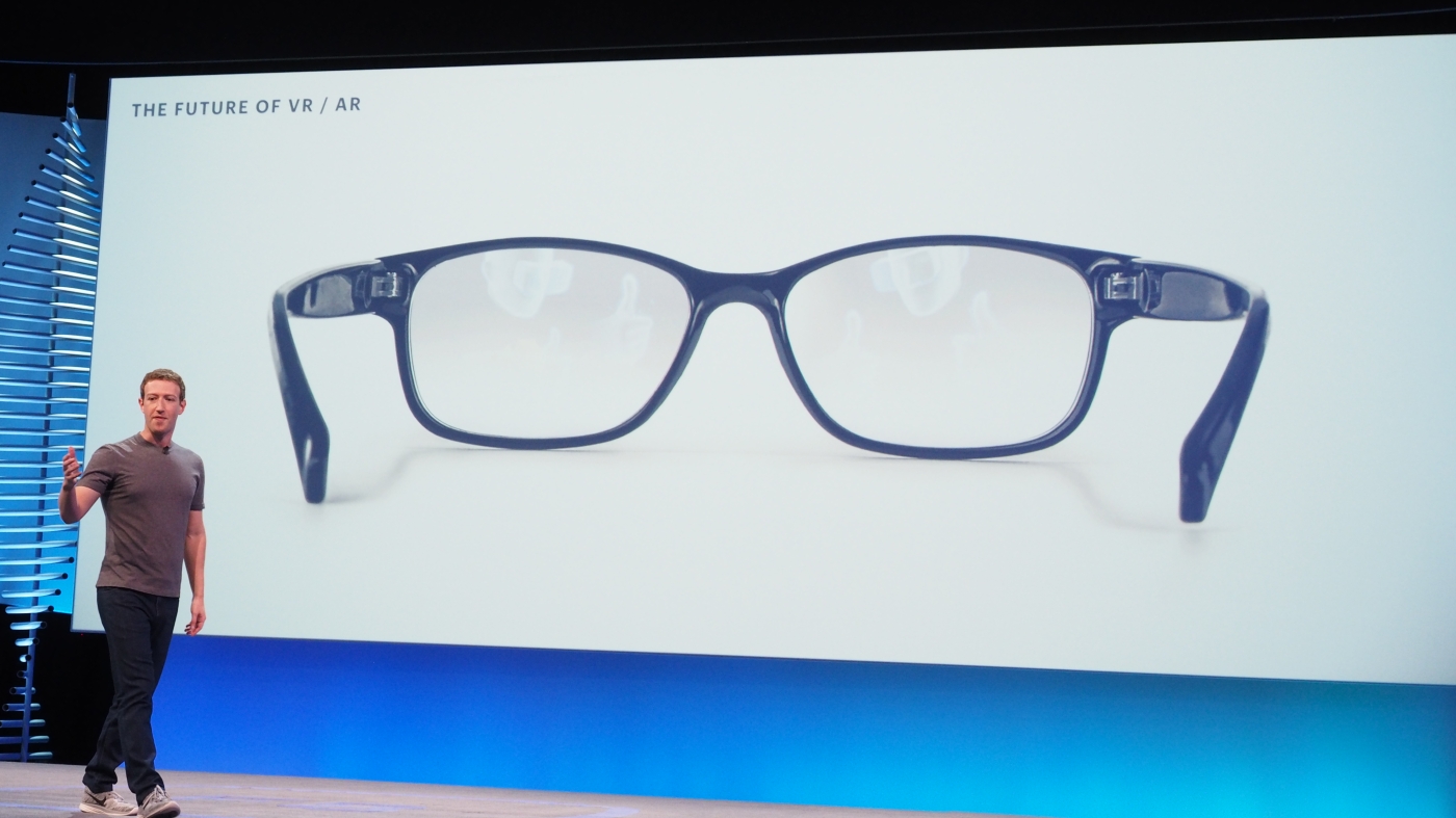 Facebook to put augmented reality in your glasses