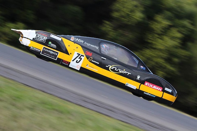 photo of Official: Australia's Sunswift claims new EV distance speed world record image