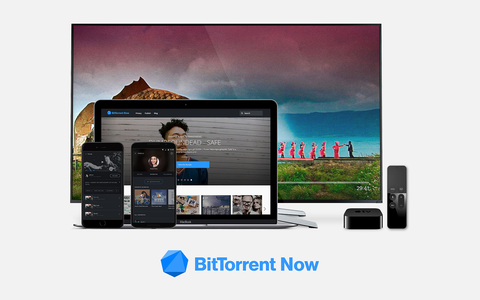 BitTorrent Now is an open, ad-supported music and video platform