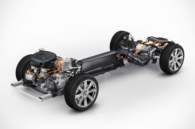 2015 Volvo XC90 T8 chassis
