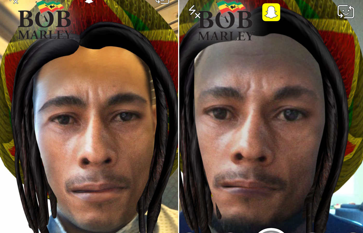 Snapchat&#039;s 420 Bob Marley filter is just digital blackface