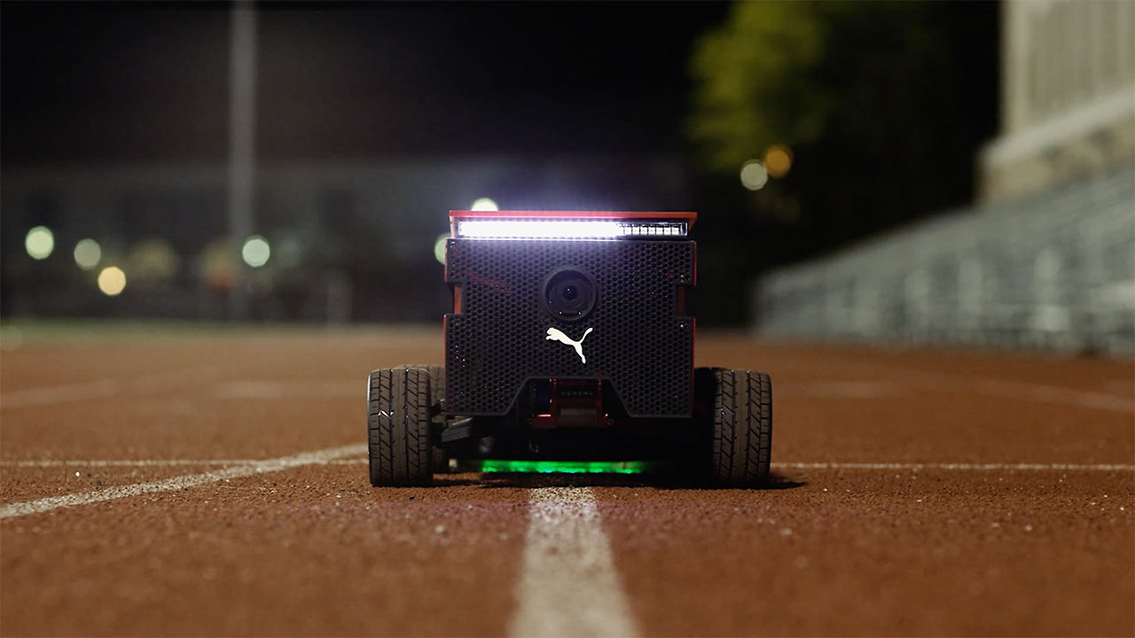 Puma&#039;s robotic running companion can keep pace with Usain Bolt